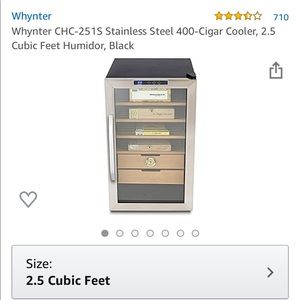 stainless steel 400- cigar cooler